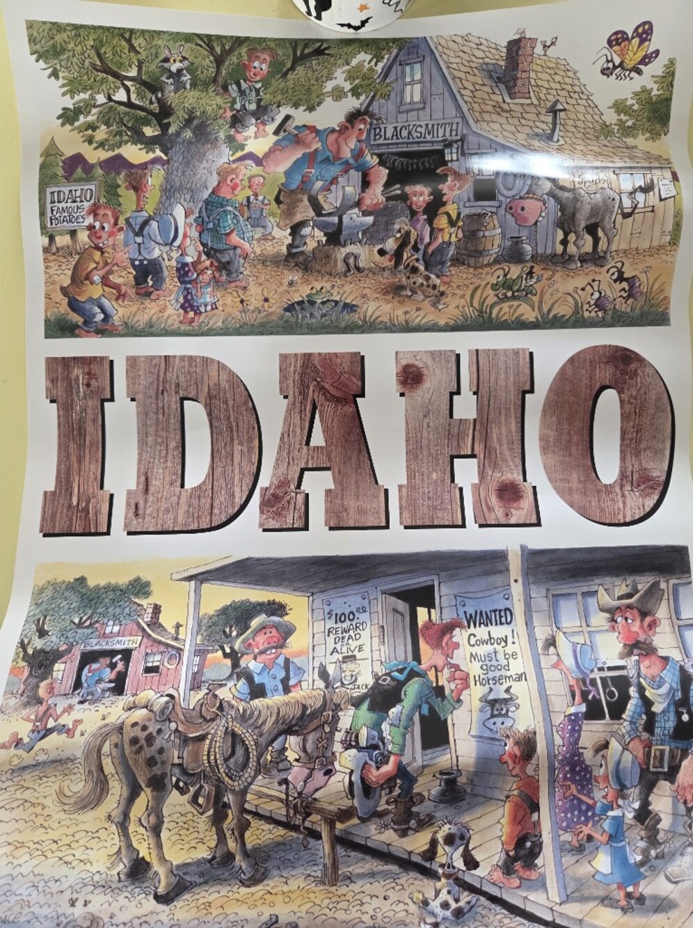 2 Bruce Day Idaho Illustrations Posters 18 X 24